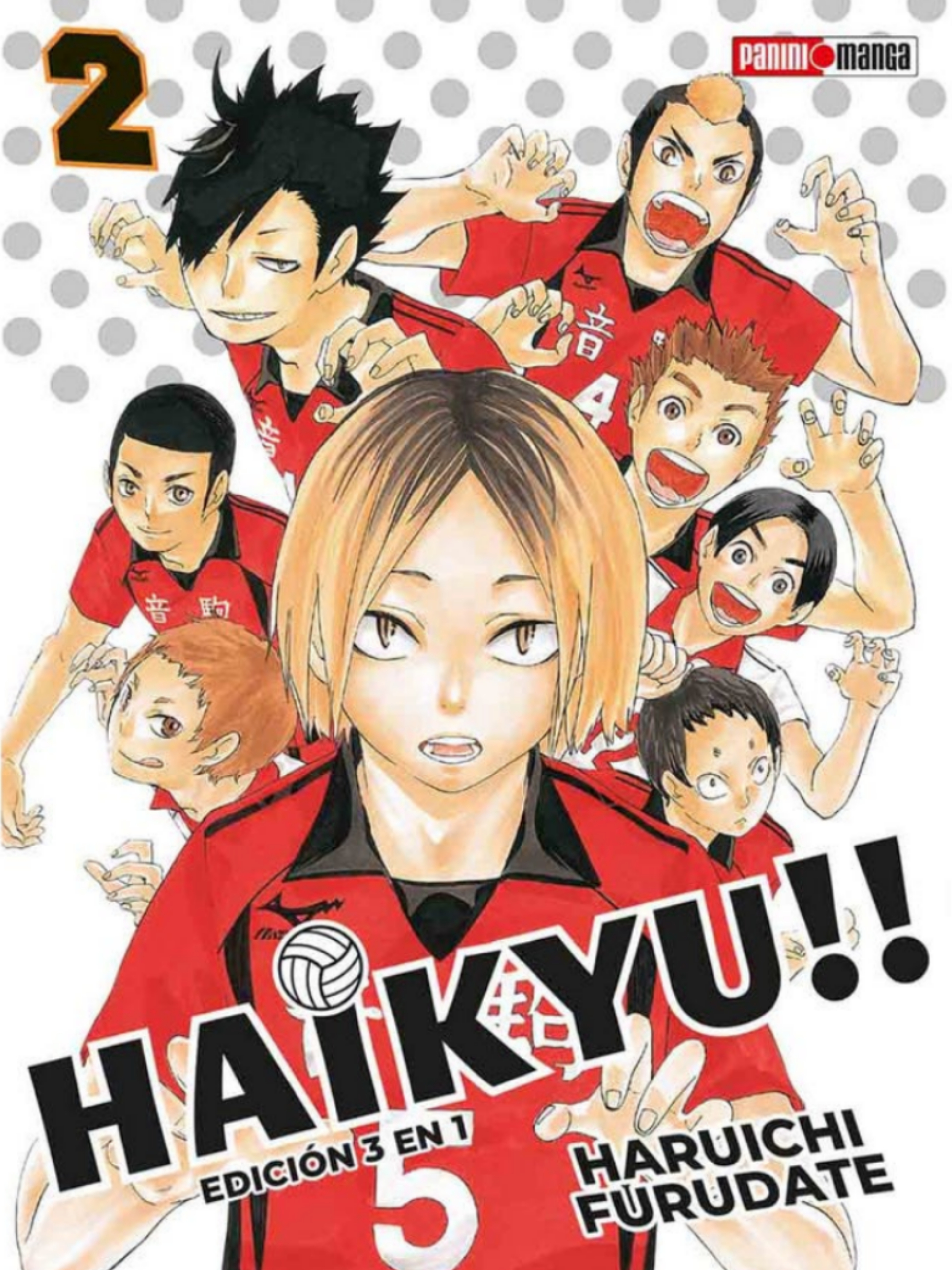 Haikyu!!, vol. 2: Edición 3 en 1 (Paperback)