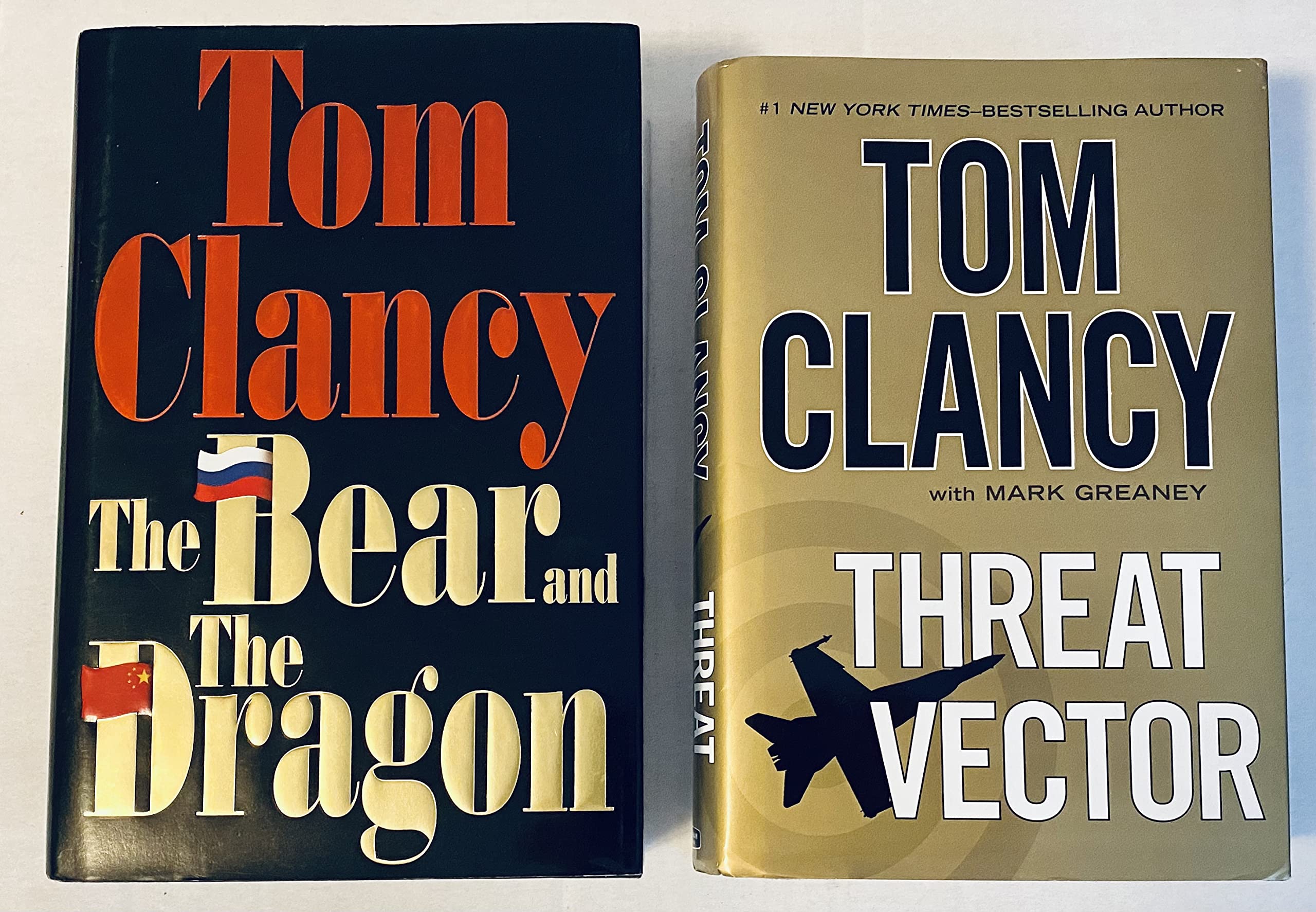 2 Tom Clancy Books! 1) Executive Order 2) Against All Enemies (Hardcover)