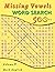 Missing Vowels Word Search, Volume 9: 500 Puzzles