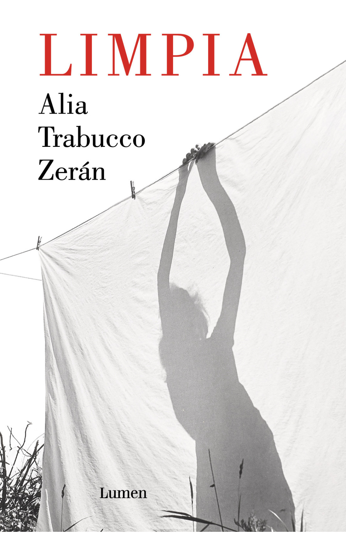 Portada de Limpia, de Alia Trabucco Zerán