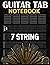 Guitar Tab Notebook: 7 Stri...