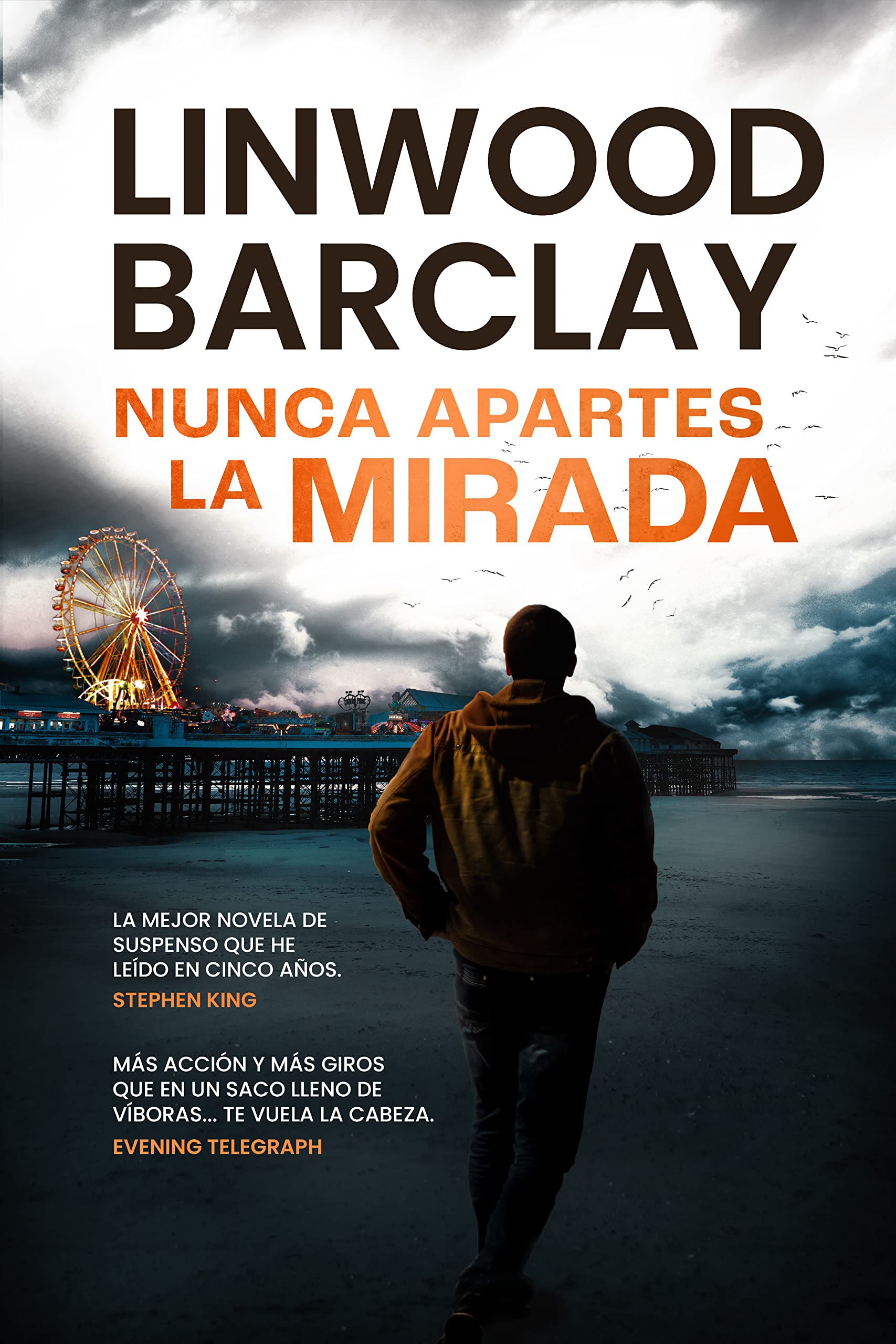Portada de Nunca apartes la mirada, de Linwood Barclay