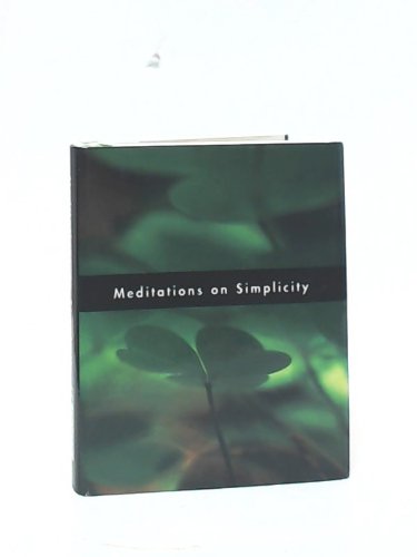 Meditations on Simplicity (Hardcover)