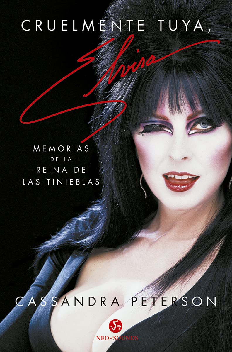 Portada de Cruelmente tuya, Elvira, de Cassandra Peterson