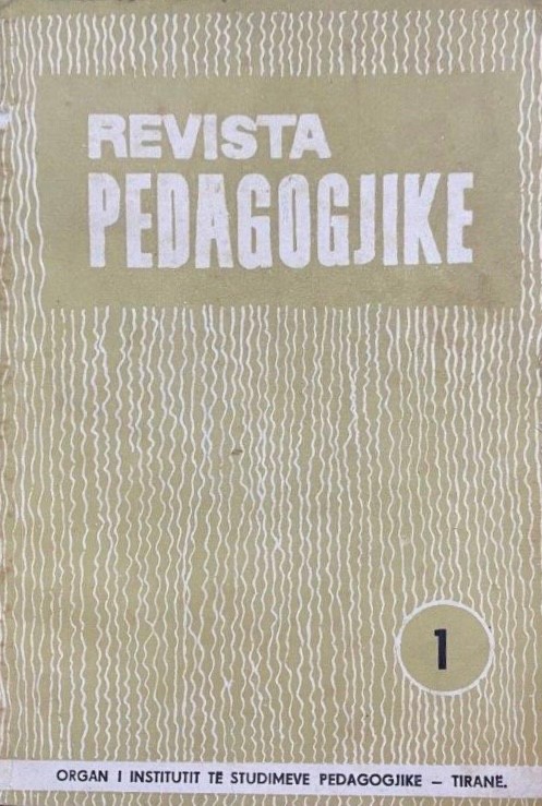 Revista pedagogjike : 1 : janar - mars 1973