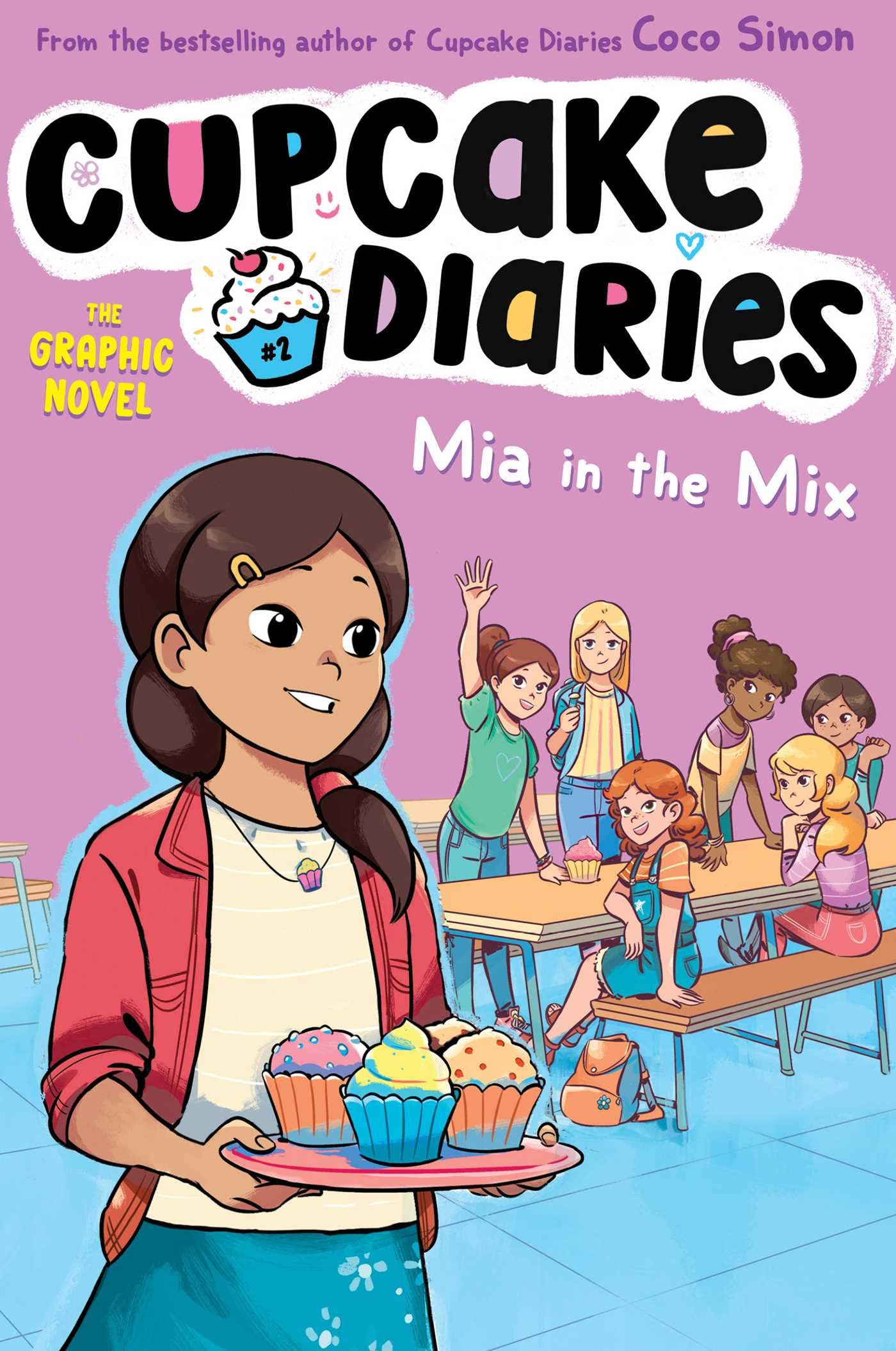 Mia in the Mix: The Graphic Novel (Cupcake Diaries Graphic Novels #2)