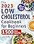 Low Cholesterol Cookbook fo...