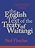 The English Text of the Treaty of Waitangi by Ned Fletcher