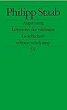 Anpassung. Leitmotiv der nächsten Gesellschaft