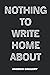 Nothing to write home about