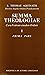Summa Theologiae. I: Prima pars