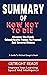 SUMMARY OF HOW NOT TO DIE: ...
