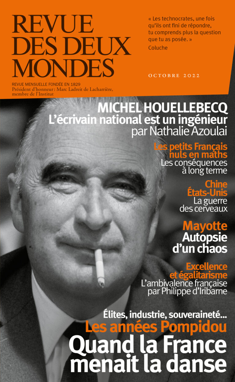 Revue des Deux Mondes octobre 2022: L'excellence française, de la chute au sursaut?