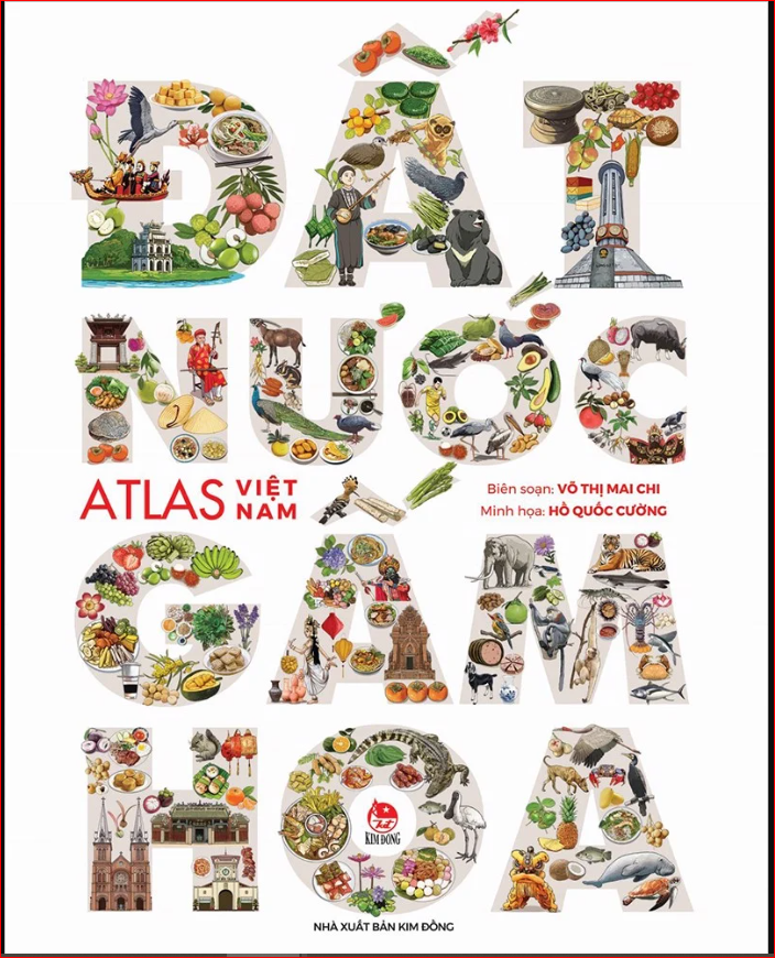Đất nước gấm hoa - Atlas Việt Nam (Hardcover)