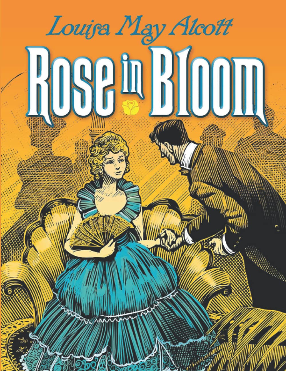Rose in Bloom: This is a love book written well in the nineteenth century by a classic author. Large Print