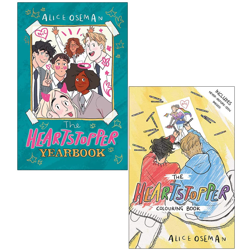 The Heartstopper Yearbook / The Official Heartstopper Colouring Book