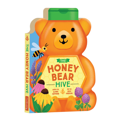 The Honey Bear Hive - Yummy and Educational Unique Bear Shaped Board Book for Young Children