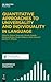 Quantitative Approaches to Universality and Individuality in Language (Quantitative Linguistics [QL], 75)