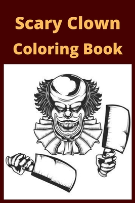 Scary Clown Coloring Book