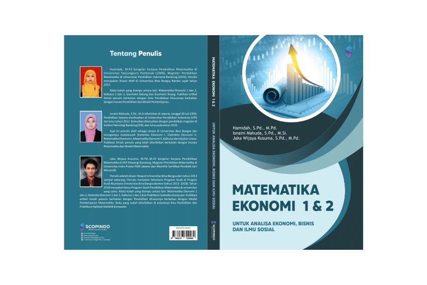 Matematika Ekonomi 1 & 2: Untuk Analisa Ekonomi, Bisnis dan Ilmu Sosial