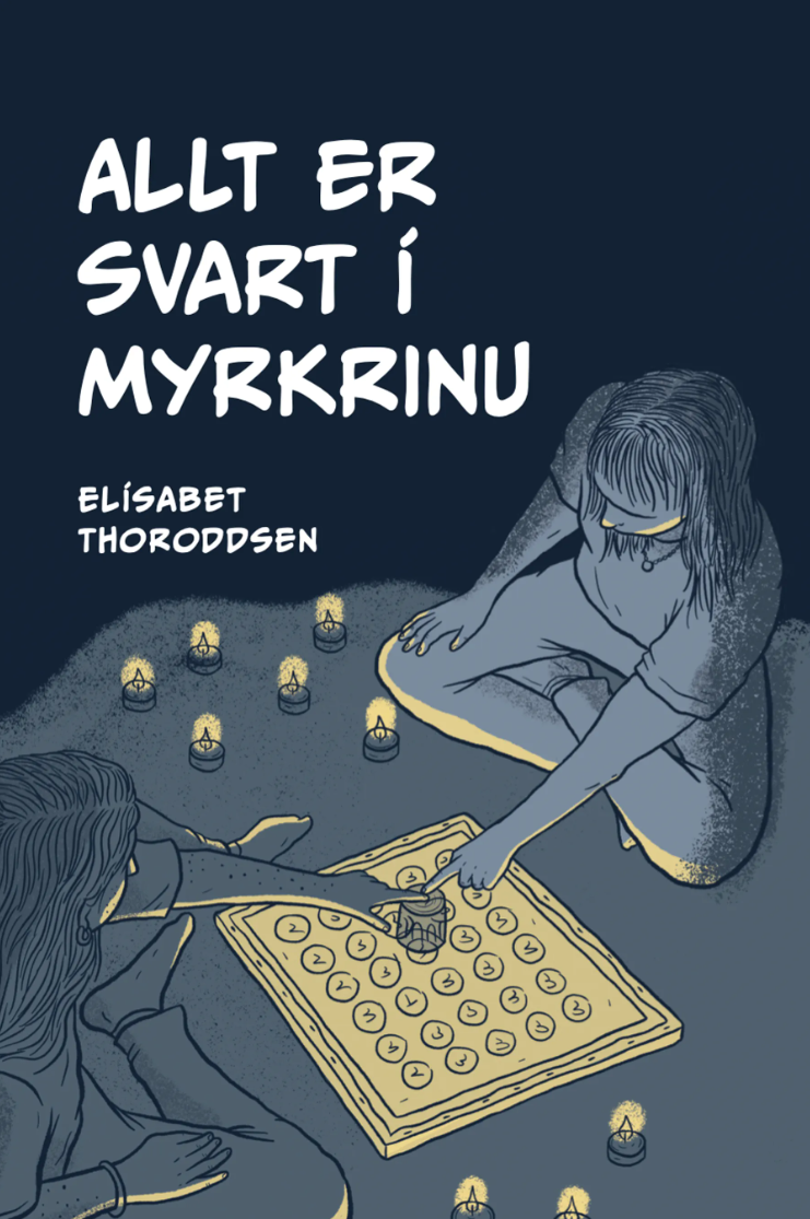 Allt er svart í myrkr­inu (Hardcover)