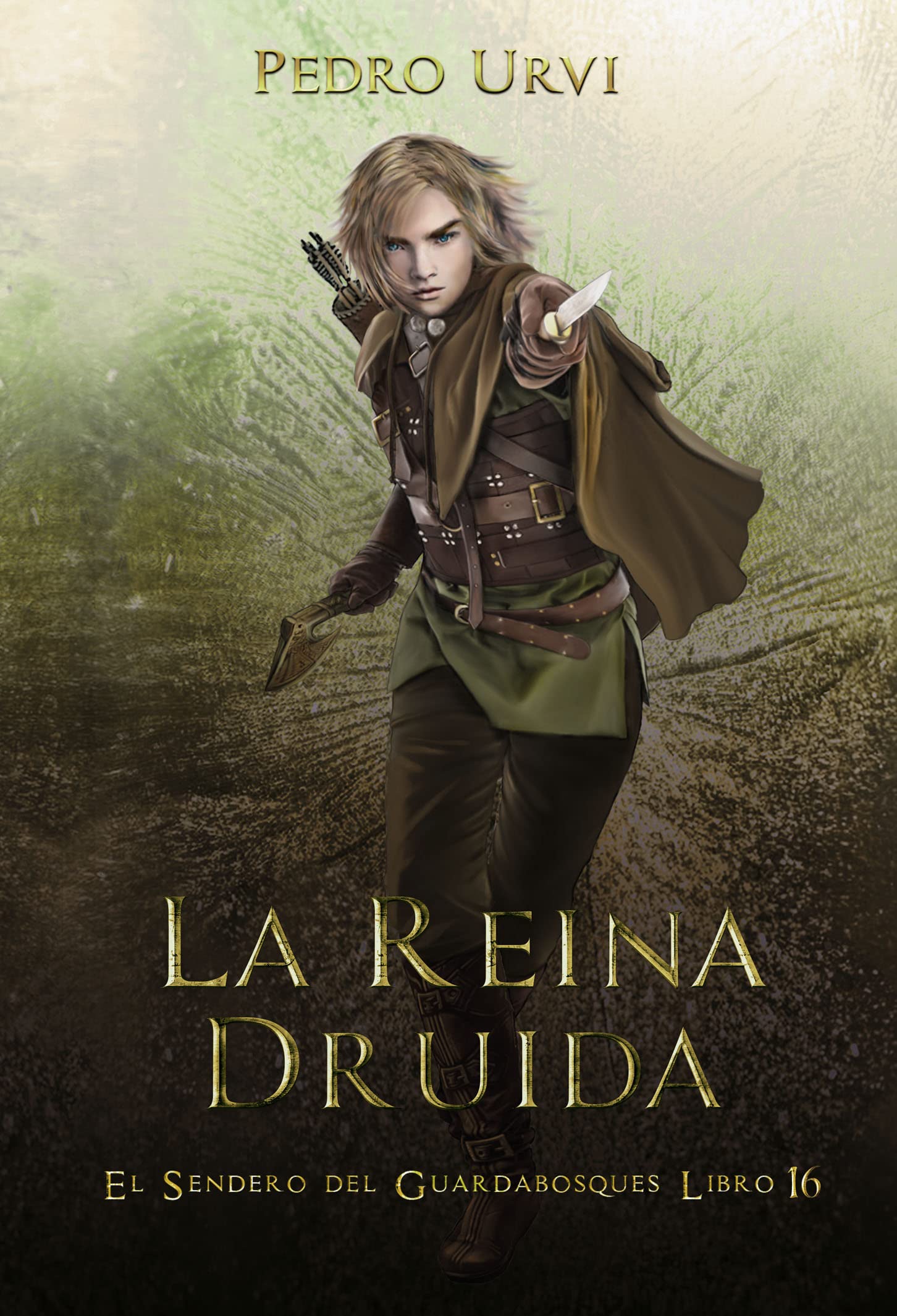 Portada de La Reina Druida, de Pedro Urvi