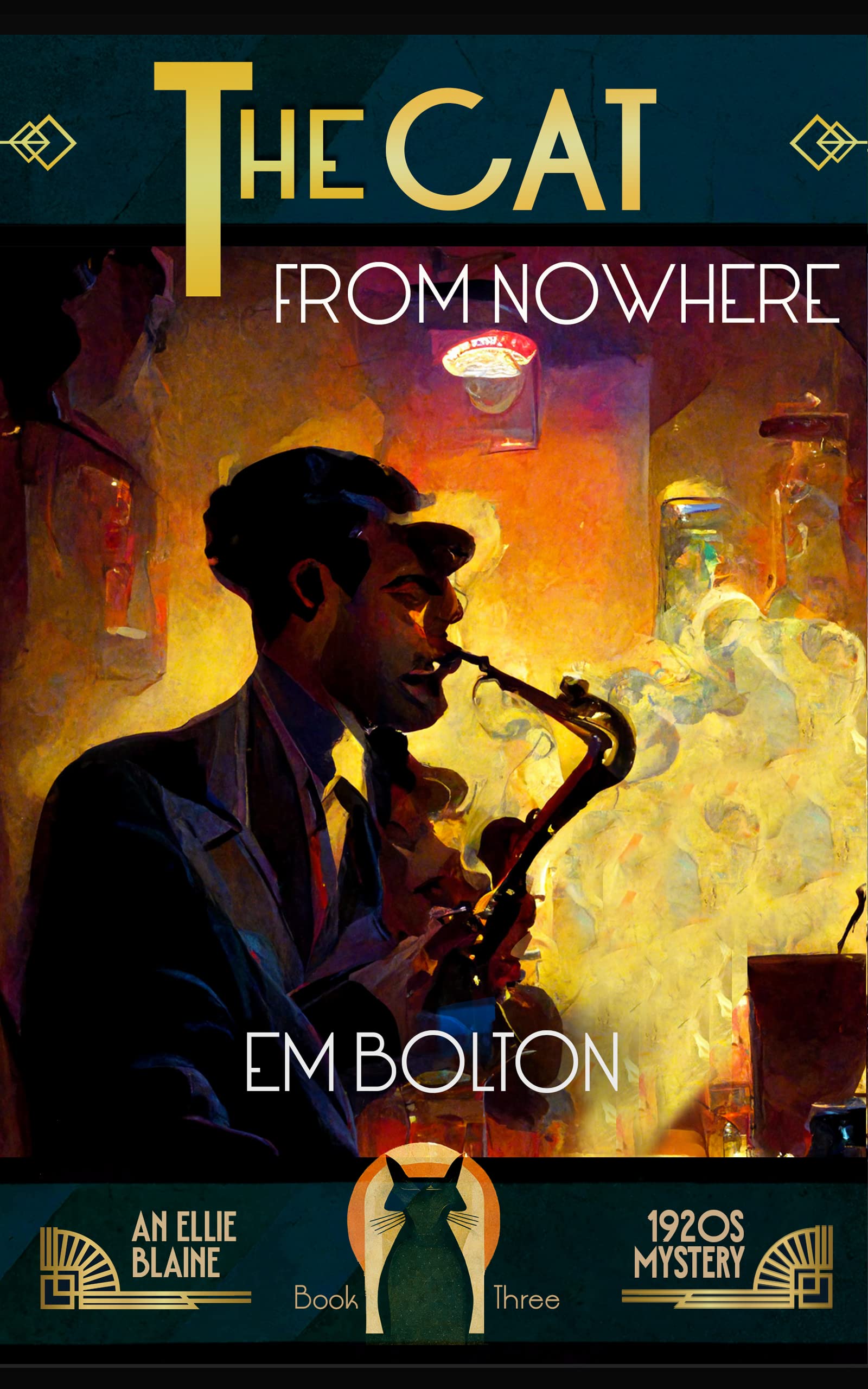 The Cat From Nowhere: An Ellie Blaine 1920s Mystery (Book 3) (Ellie Blaine 1920s Mysteries)