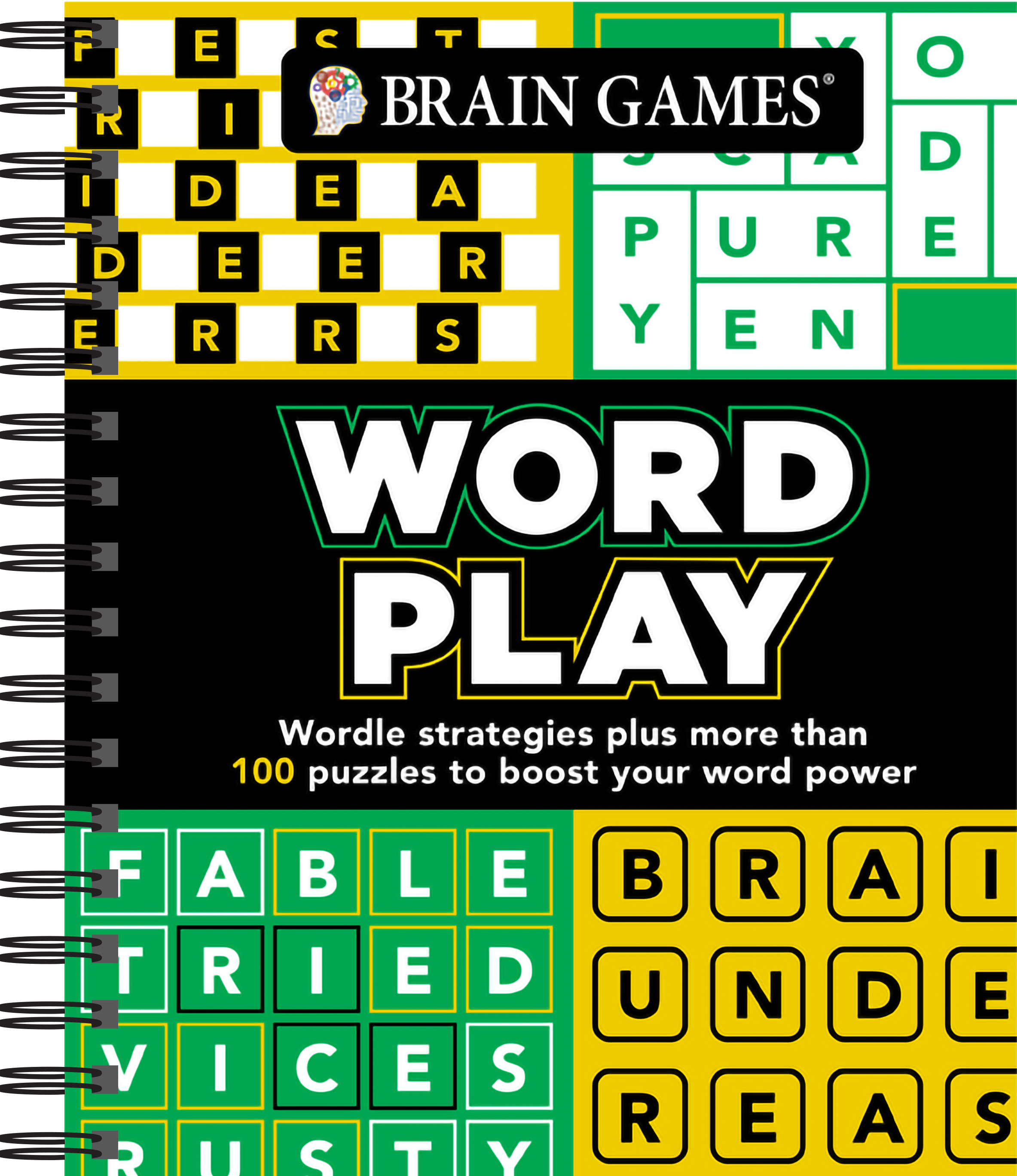 Brain Games - Word Play: Wordle Strategies Plus More Than 100 Puzzles To Boost Your Word Power