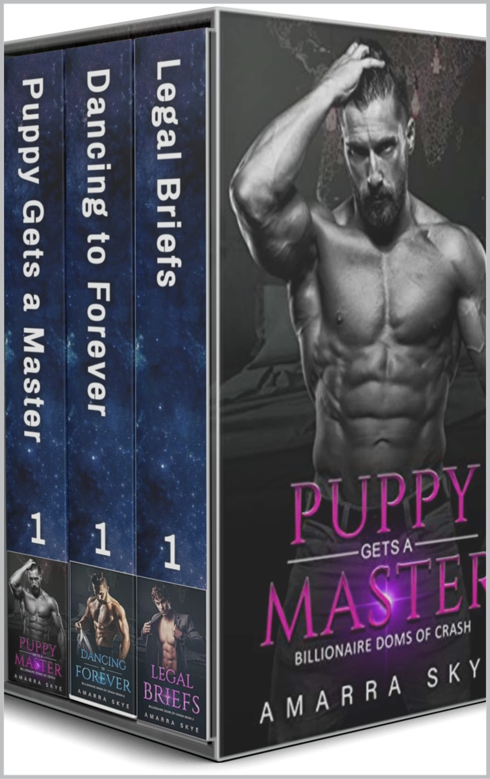 Billionaire Doms of Crash Books 1, 2, 3, Box Set: Puppy Gets a Master, Dancing to Forever, Legal Briefs (Kindle Edition)