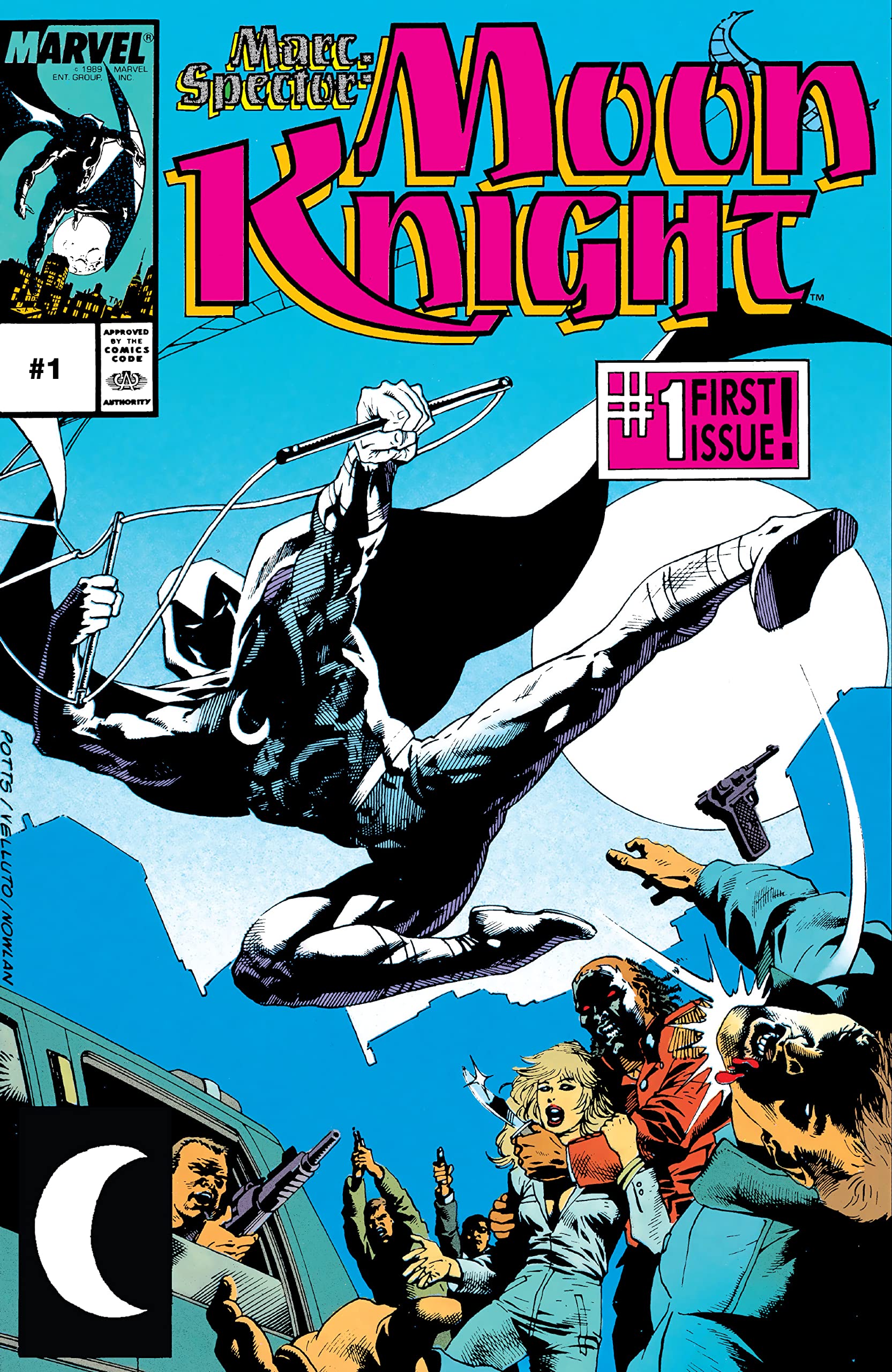 Marc Spector: Moon Knight (1989-1994) #1