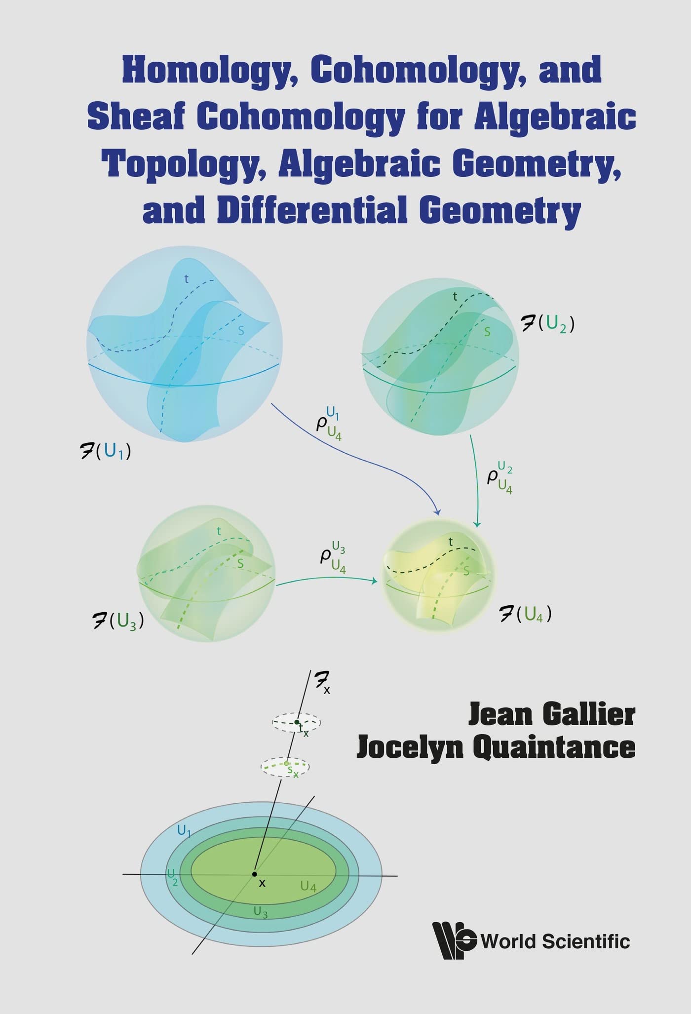 Homology, Cohomology, and Sheaf Cohomology for Algebraic Topology, Algebraic Geometry, and Differential Geometry (Kindle Edition)