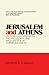 Jerusalem and Athens: Criti...