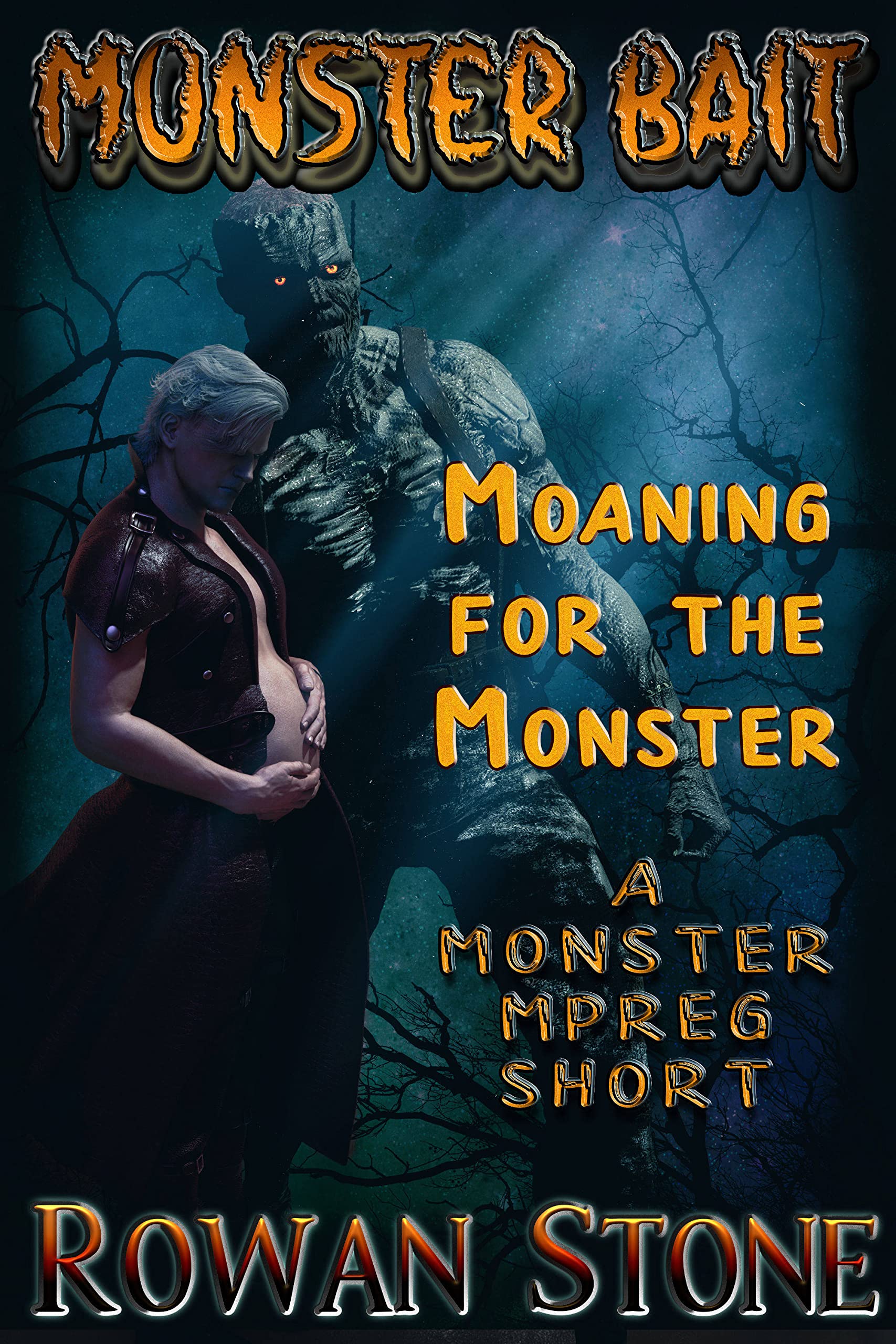 Moaning for the Monster: A Monster MPREG Short (Monster Bait Book 4)