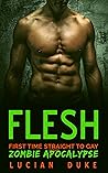 FLESH: First Time Straight to Gay in the Zombie Apocalypse Book cover for FLESH: First Time Straight to Gay in the Zombie Apocalypse