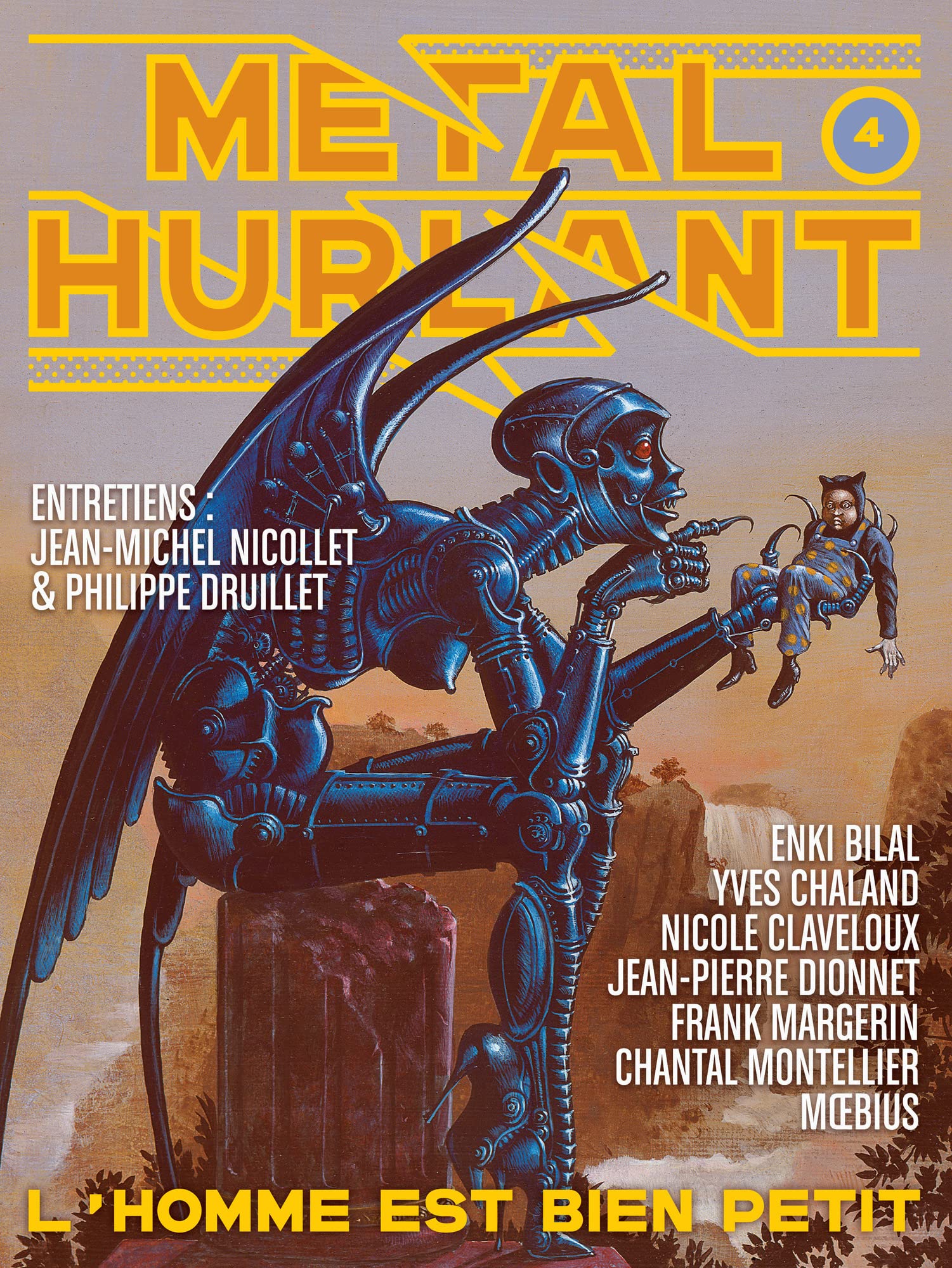 Métal Hurlant N°4: L'homme est bien petit (Kindle Edition)
