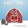 Cat and Pig Good News in the Barn
