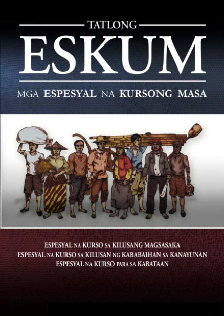 Tatlong ESKUM Mga Espesyal Na Kursong Masa