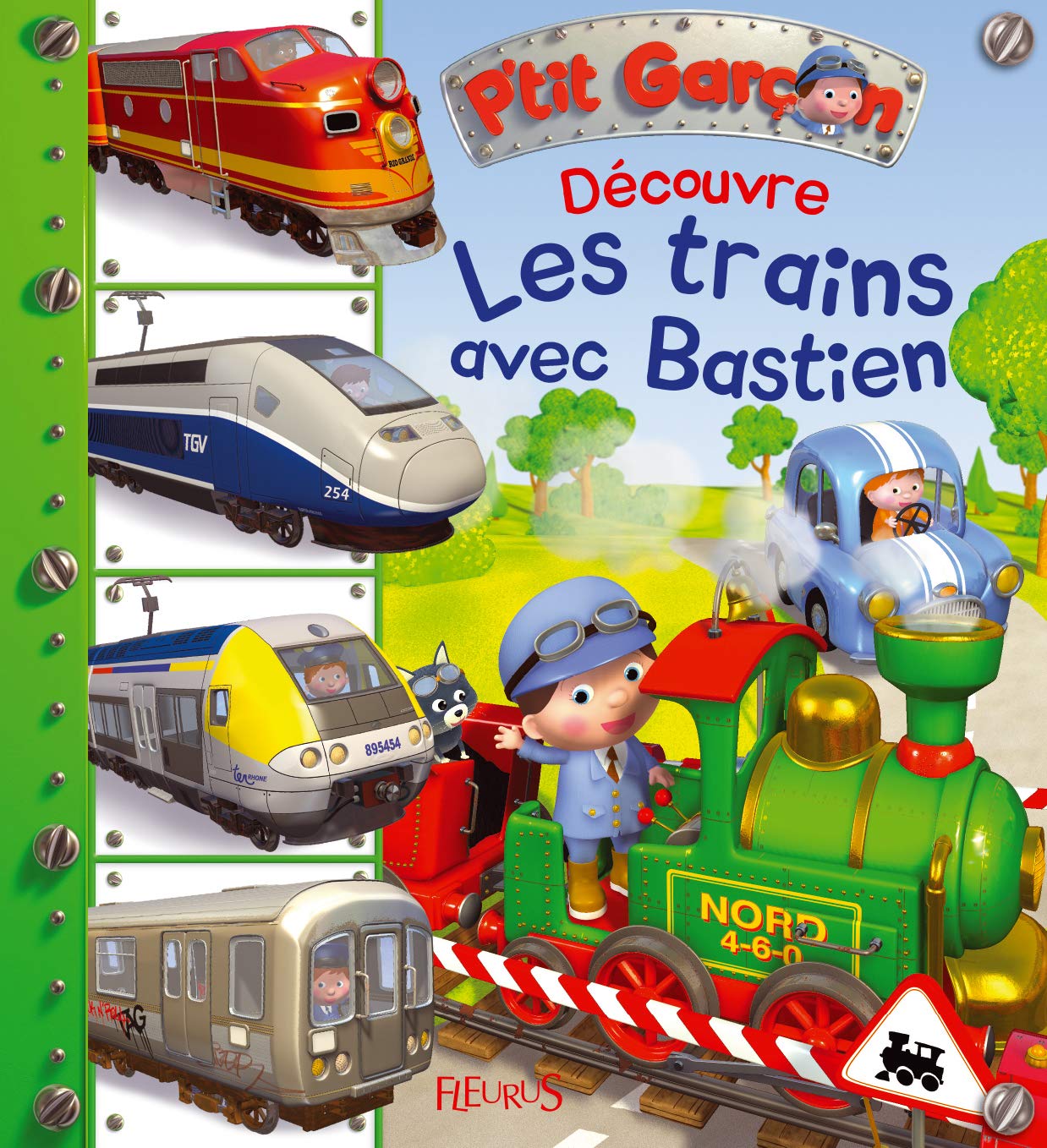 Découvre les trains avec Bastien, tome 11: n°11 (Hardcover)