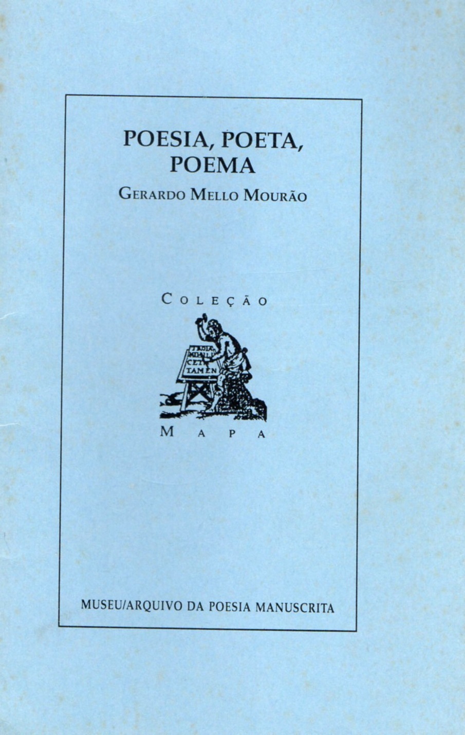Poesia, Poeta, Poema (Paperback)