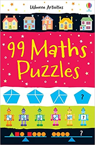 Usborne Books 99 Math Puzzles (Pocket Book)