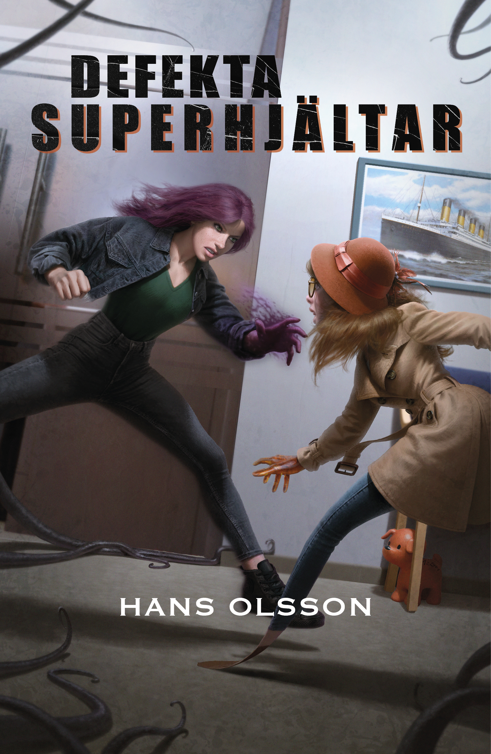 Defekta superhjältar (Kartonnage)