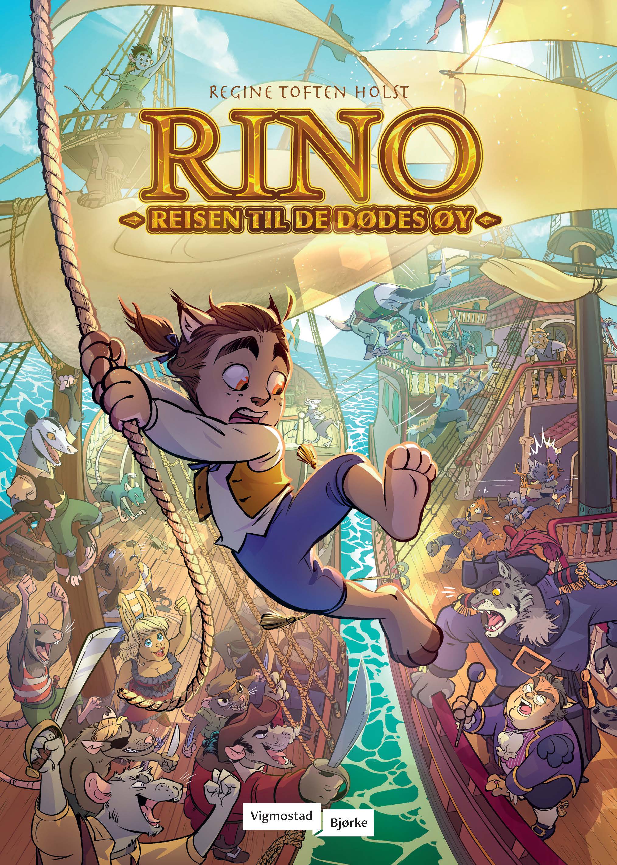 Reisen til de dødes øy (Rino, #1)