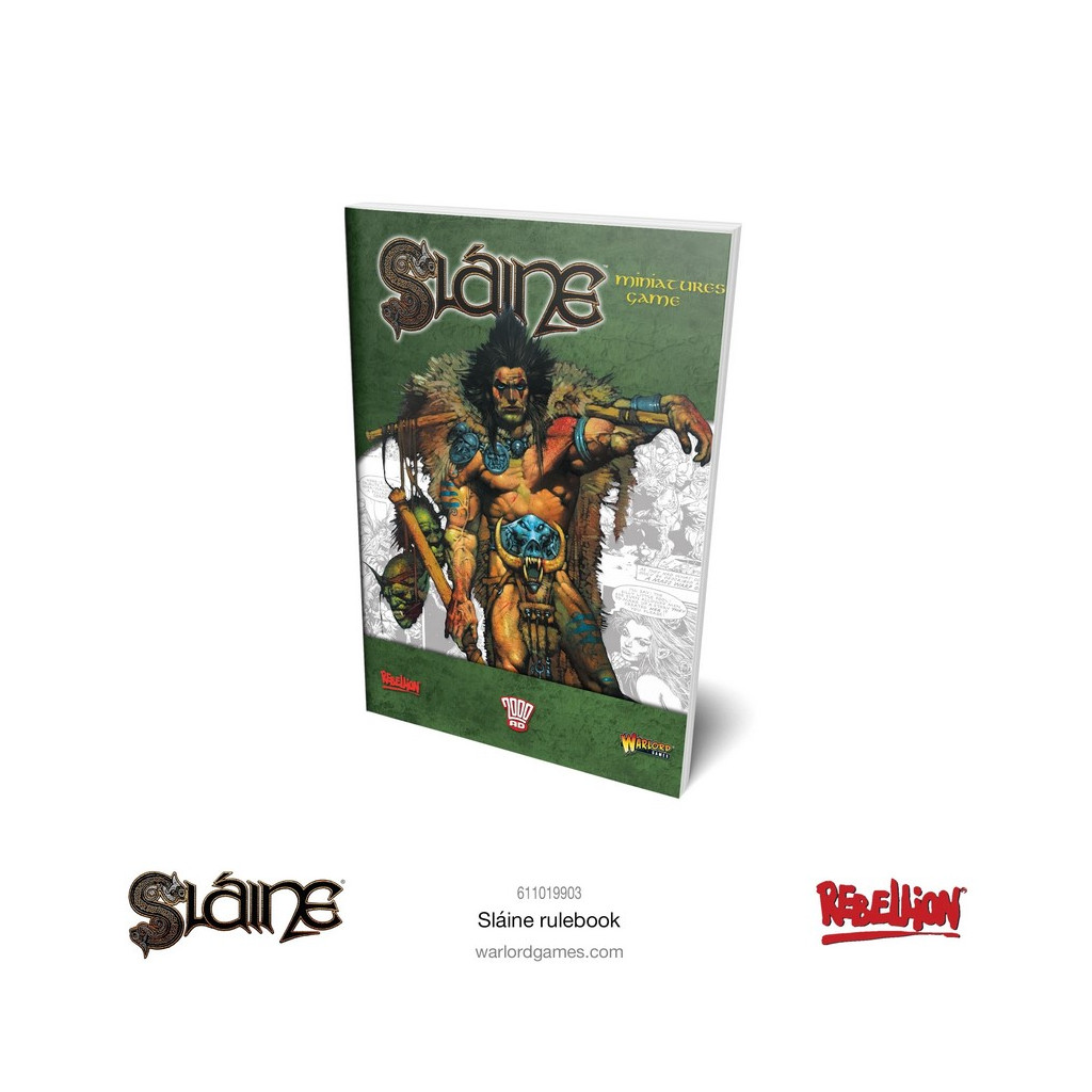 Slaine - the miniatures game rulebook. (Paperback)