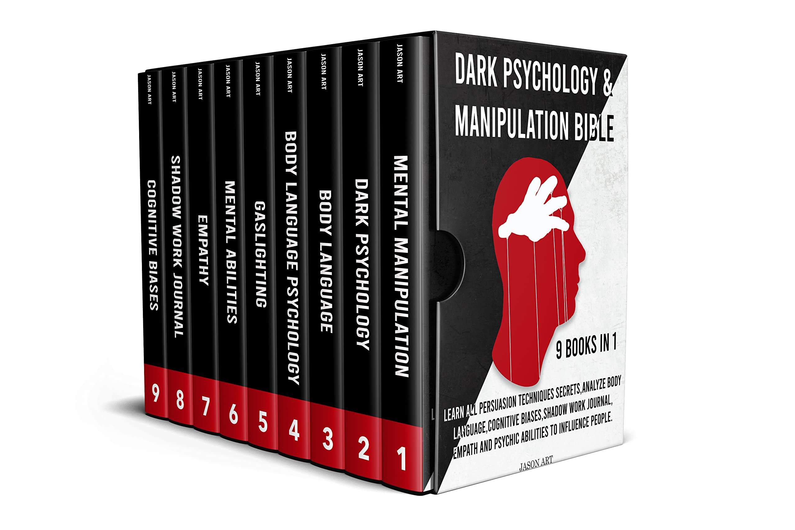 DARK PSYCHOLOGY & MANIPULATION BIBLE: 9 Books in 1|Learn All Persuasion Techniques Secrets, Analyze Body Language,Cognitive Biases,Shadow Work Journal,Empath & Psychic Abilities To Influence People (Kindle Edition)