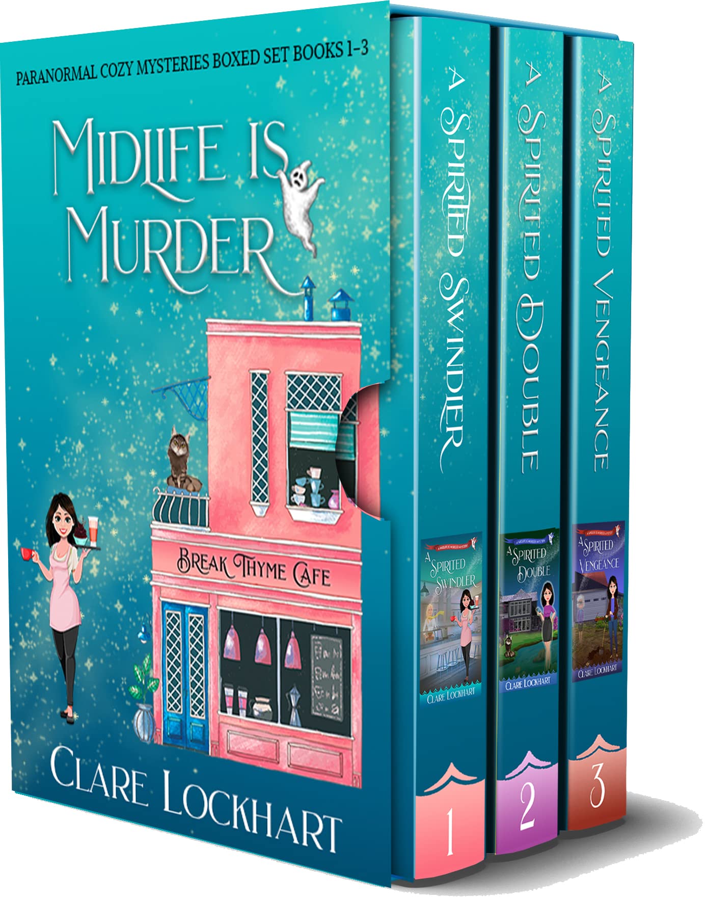 Midlife is Murder: Paranormal Cozy Mysteries Boxed Set Books 1-3 (Midlife is Murder Series)