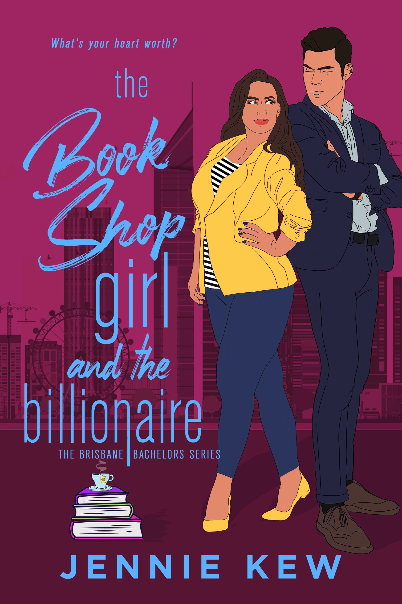 The Book Shop Girl and The Billionaire (The Brisbane Bachelors Series, #1)
