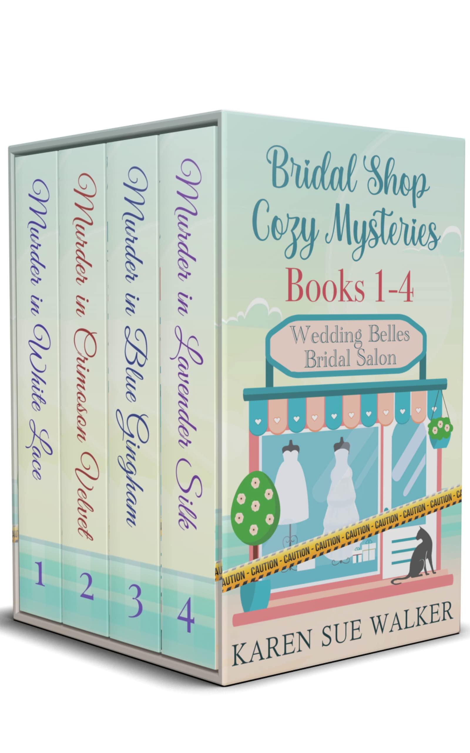 Bridal Shop Cozy Mysteries Books 1-4 (Kindle Edition)
