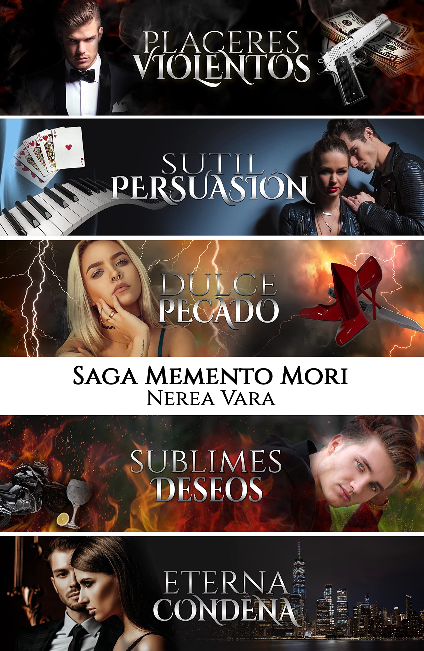 Saga Memento Mori: Incluye los 5 libros (Spanish Edition)