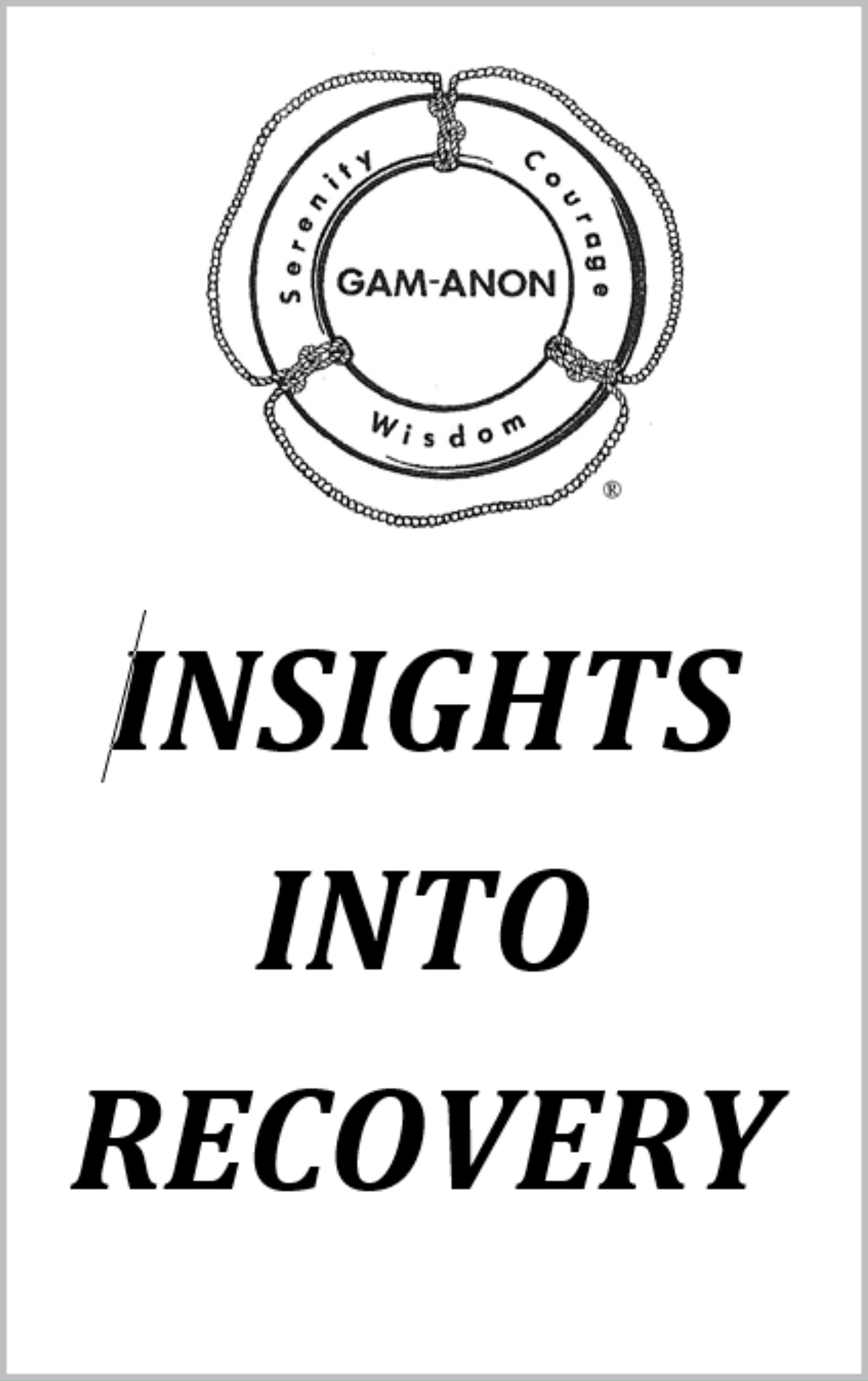 INSIGHTS INTO RECOVERY (Kindle Edition)