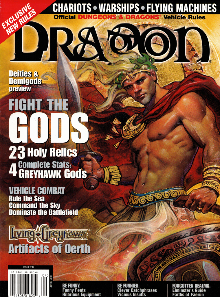 Dragon Magazine #294 (April 2002) (Dragon Magazine, #294)